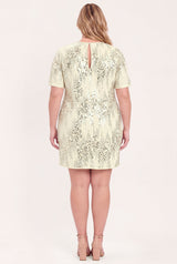 NOIR & IVORY BLACK/CREAM STATEMENT DRESS - Flying Tomato - Flyclothing LLC