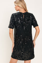 NOIR & IVORY BLACK/CREAM STATEMENT DRESS