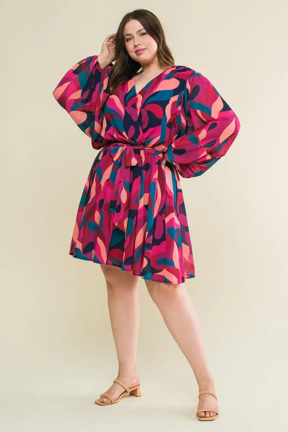 BOSTON GET AWAY WOVEN MINI DRESS - Flying Tomato - Flyclothing LLC