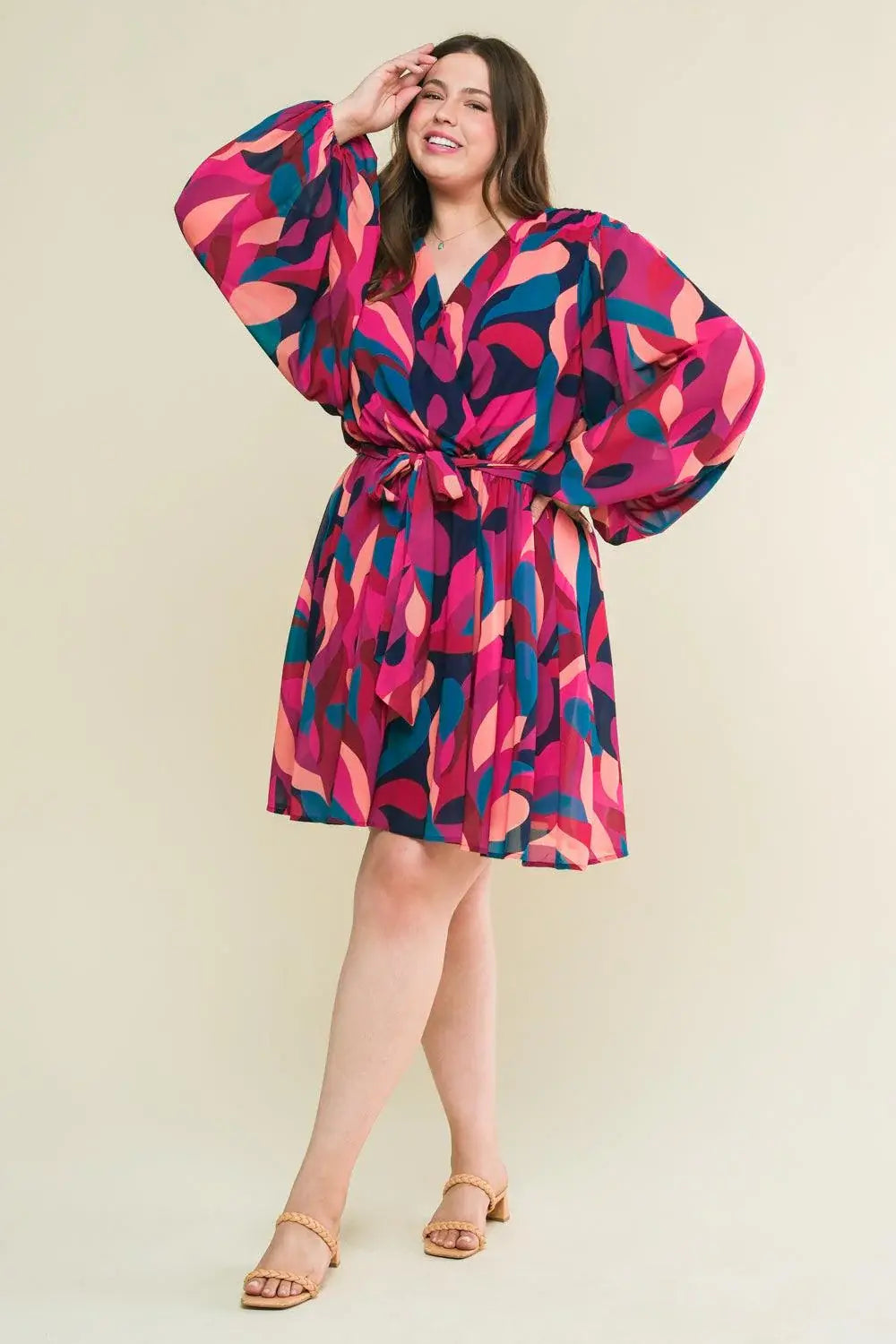 BOSTON GET AWAY WOVEN MINI DRESS - Flying Tomato - Flyclothing LLC