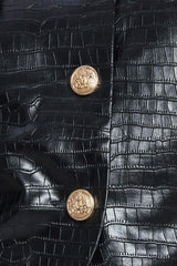 AT THE START FAUX LEATHER BOLERO JACKET - Flying Tomato - Flyclothing LLC