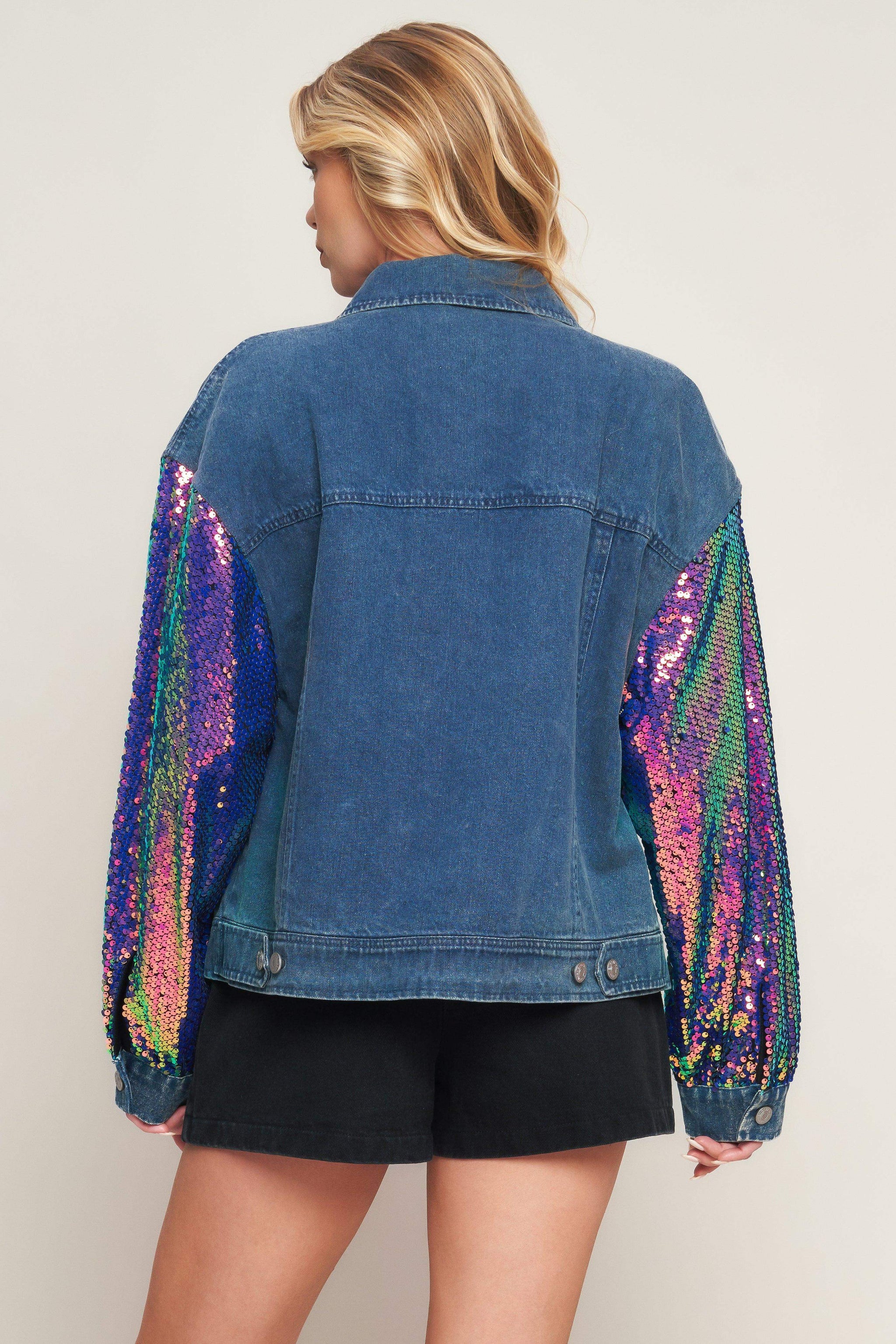 WALKING THE WALK DENIM JACKET - Flying Tomato - Flyclothing LLC