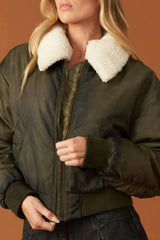 IN A TRANCE WOVEN BOMBER JACKET - Flying Tomato - Flyclothing LLC