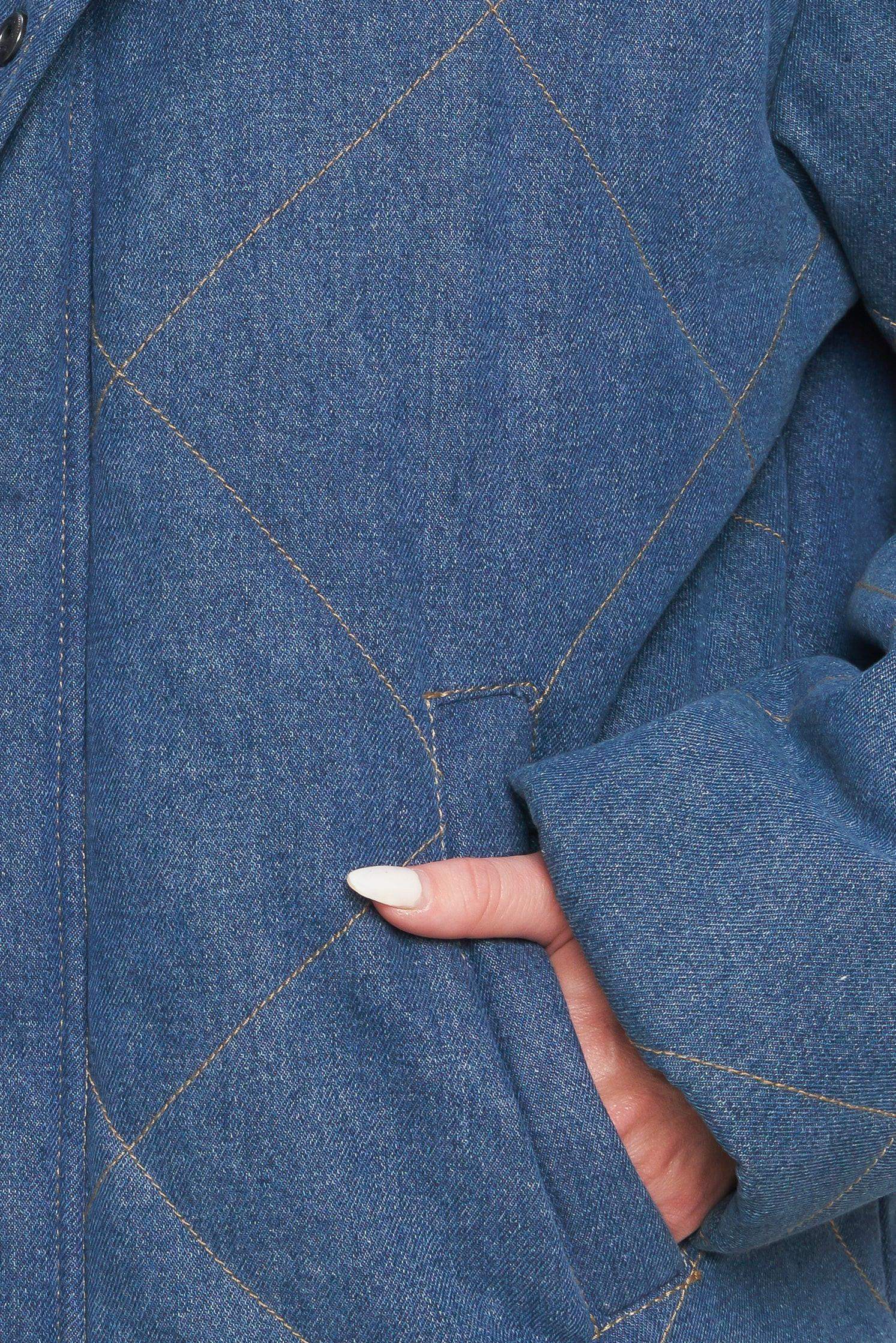 FOR GOOD QUILTED DENIM JACKET - Flying Tomato - Flyclothing LLC
