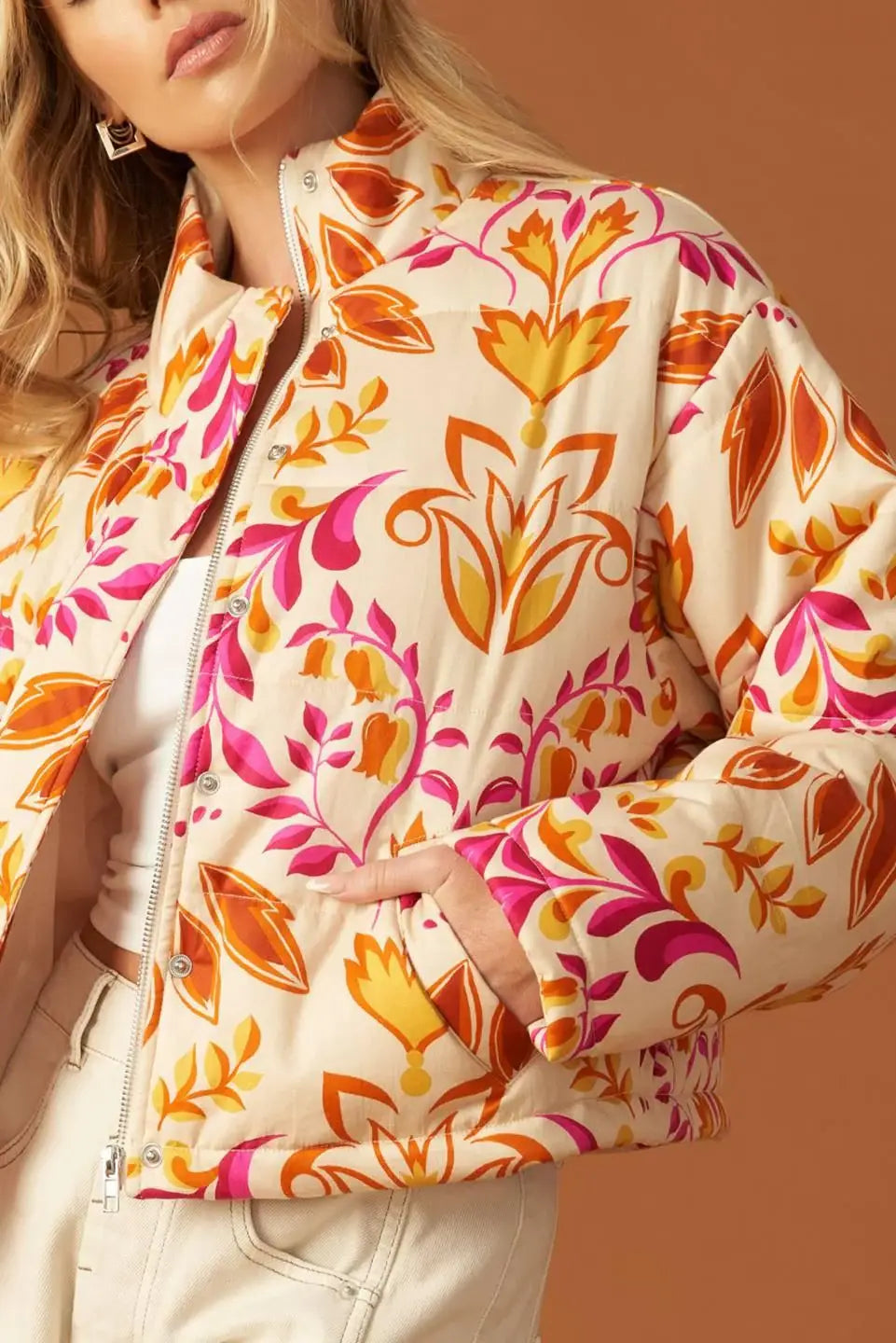NEW MOON RISING PUFF JACKET - Flying Tomato - Flyclothing LLC