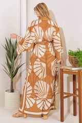 AWAITING LOVE WOVEN KIMONO COVER UP AND PANT SET - Flying Tomato - Flyclothing LLC