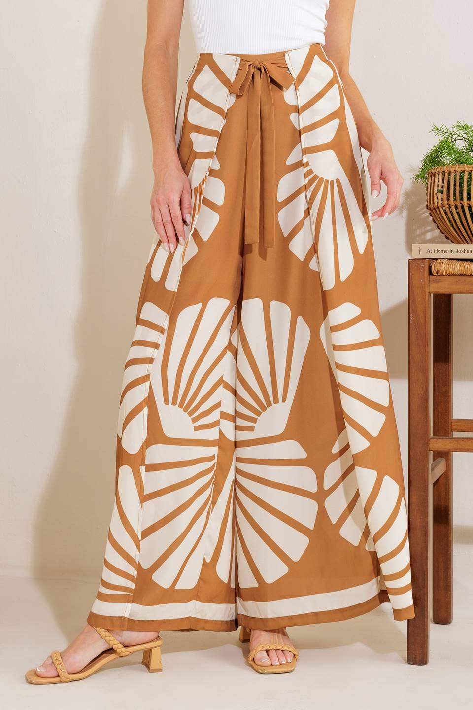 AWAITING LOVE WOVEN KIMONO COVER UP AND PANT SET - Flying Tomato - Flyclothing LLC