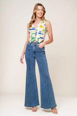 BON VOYAGE WOVEN VEST - Flying Tomato - Flyclothing LLC