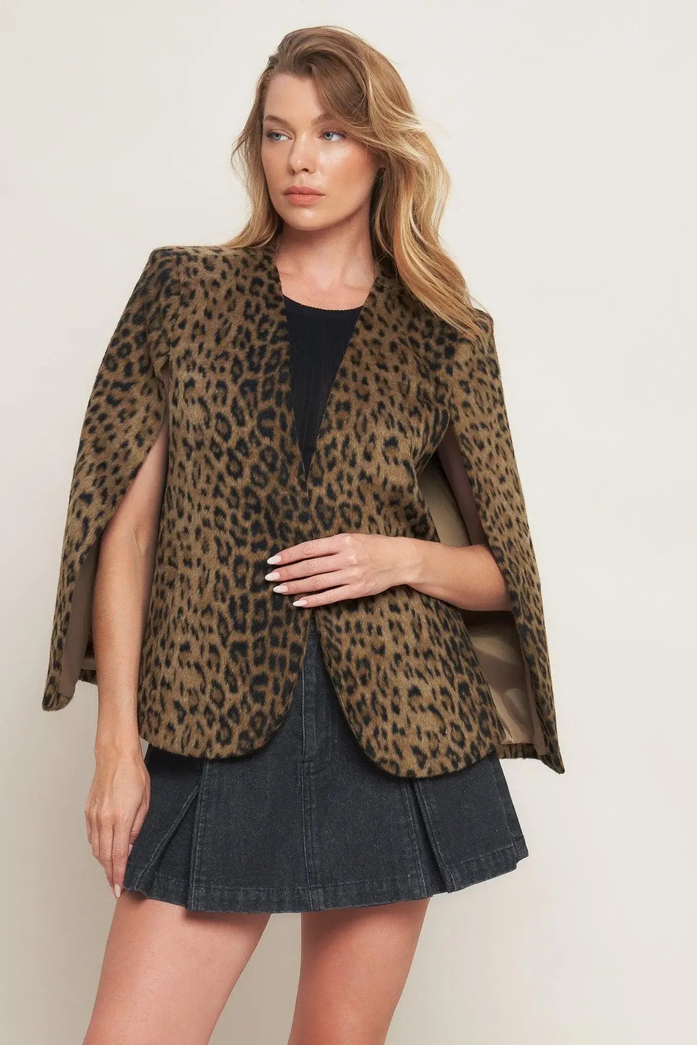 SAVAGE SOPHISTIQUE WOVEN CAPELET - Flying Tomato - Flyclothing LLC