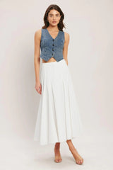 EURO SUMMER DENIM VEST - Flying Tomato - Flyclothing LLC