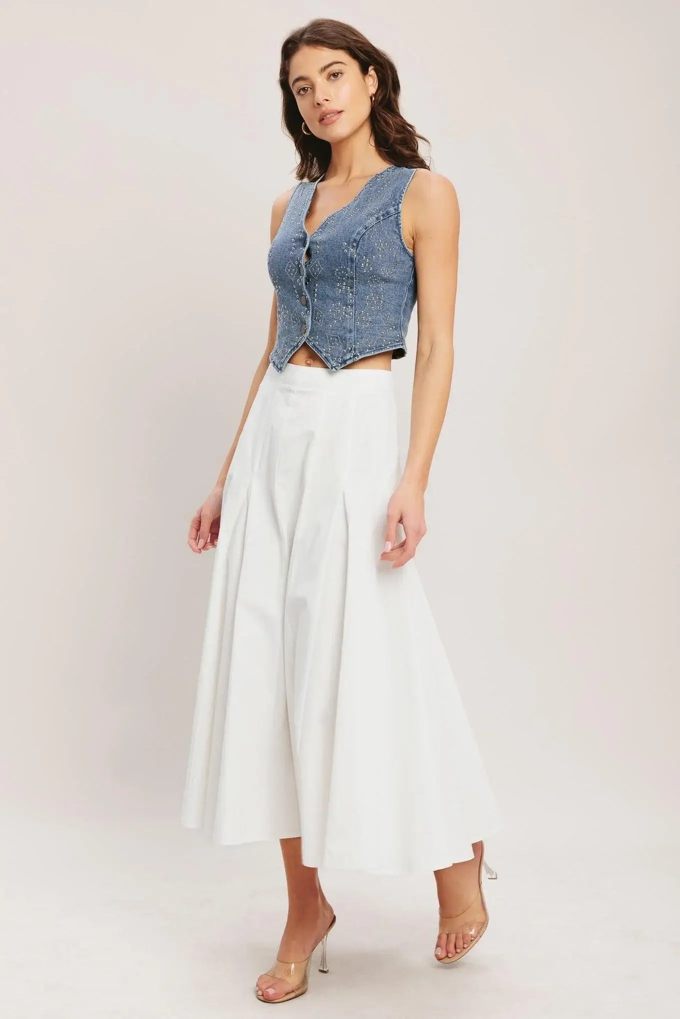 EURO SUMMER DENIM VEST - Flying Tomato - Flyclothing LLC
