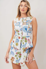 SUMMER ATELIER WOVEN VEST - Flying Tomato - Flyclothing LLC