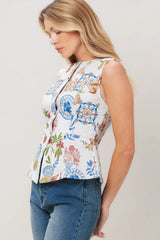 SUMMER ATELIER WOVEN VEST - Flying Tomato - Flyclothing LLC