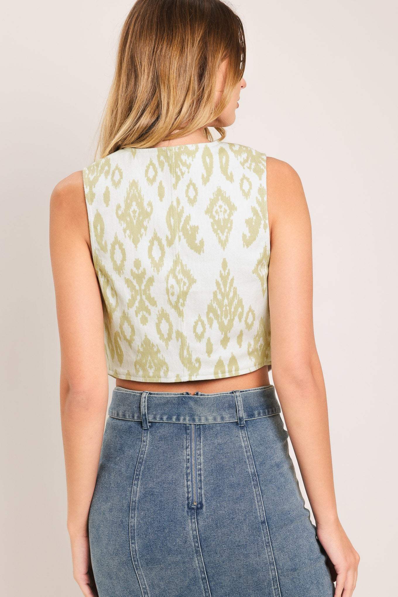 EVERYDAY CHIC WOVEN VEST - Flying Tomato - Flyclothing LLC