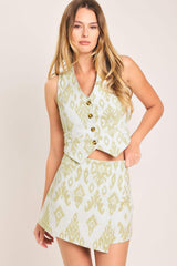 EVERYDAY CHIC WOVEN VEST - Flying Tomato - Flyclothing LLC