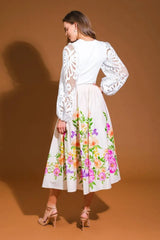 SAGAMORE CREEK LAND WOVEN MIDI SKIRT - Flying Tomato - Flyclothing LLC