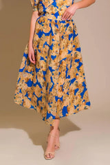 SWEETEST HARMONIES WOVEN FULL SKIRT - Flying Tomato - Flyclothing LLC