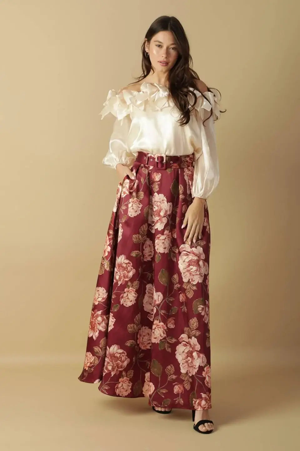 CRUISE CONTROL WOVEN MAXI SKIRT - Flying Tomato - Flyclothing LLC