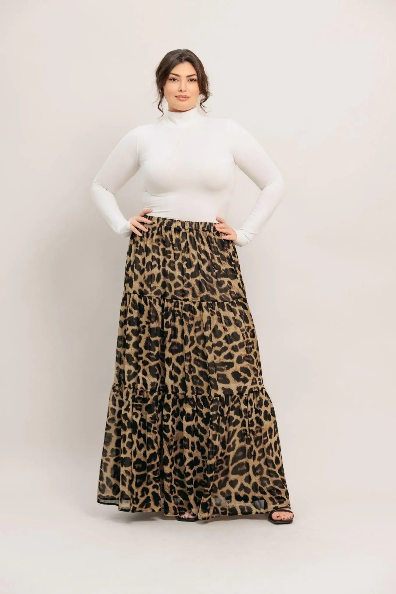 SEASONLESS STYLING WOVEN MAXI SKIRT - Flying Tomato - Flyclothing LLC
