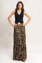 SEASONLESS STYLING WOVEN MAXI SKIRT - Flying Tomato - Flyclothing LLC