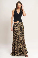 SEASONLESS STYLING WOVEN MAXI SKIRT - Flying Tomato - Flyclothing LLC