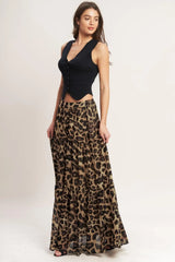 SEASONLESS STYLING WOVEN MAXI SKIRT - Flying Tomato - Flyclothing LLC