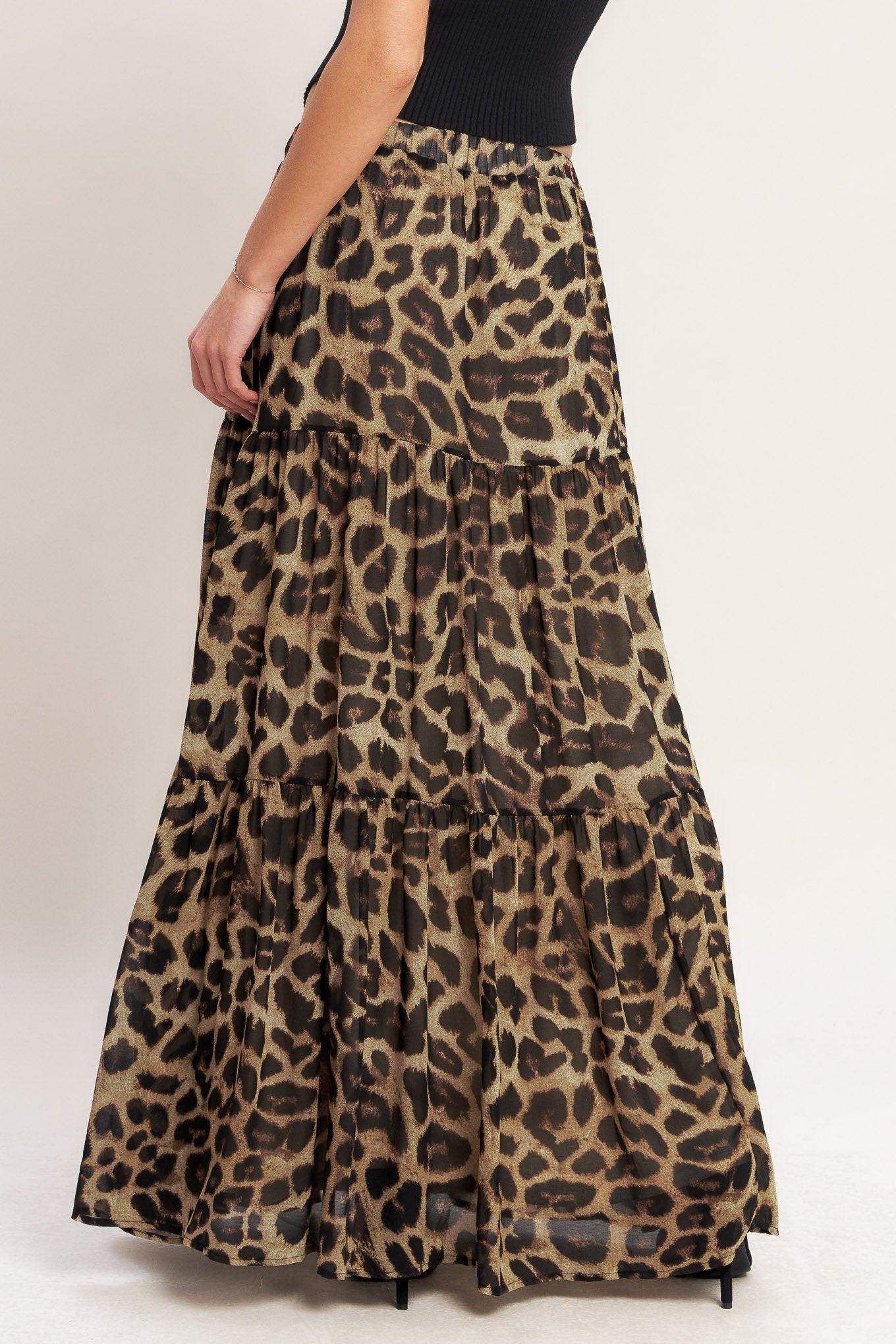 SEASONLESS STYLING WOVEN MAXI SKIRT - Flying Tomato - Flyclothing LLC