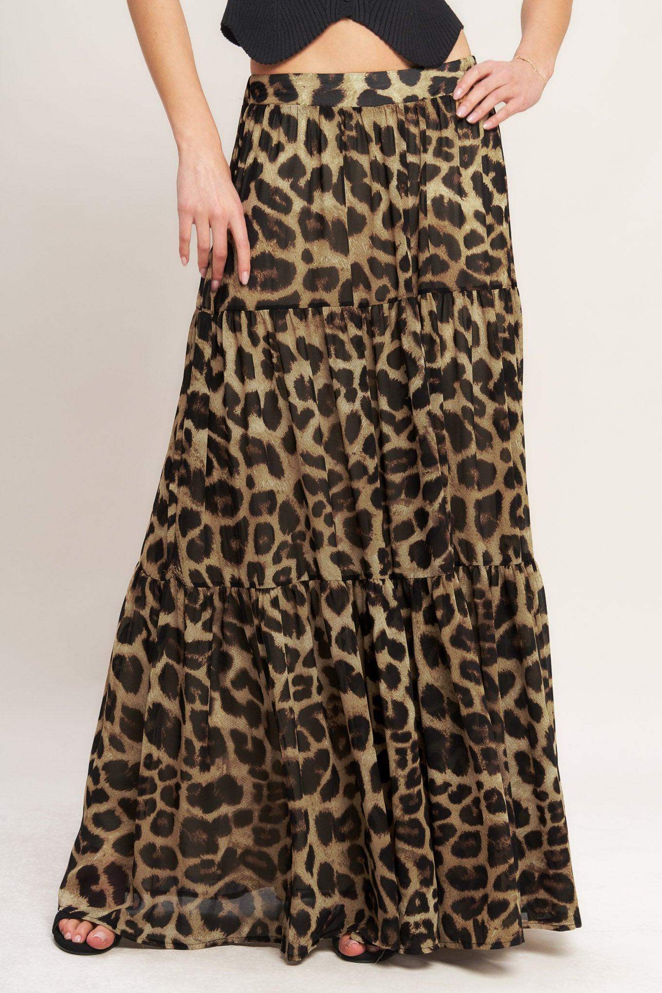 SEASONLESS STYLING WOVEN MAXI SKIRT - Flying Tomato - Flyclothing LLC