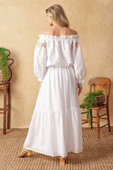FULL SPEED AHEAD WOVEN MAXI SKIRT - Flying Tomato - Flyclothing LLC