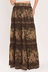 CELEBRITY MOMENT WOVEN MAXI SKIRT - Flying Tomato - Flyclothing LLC
