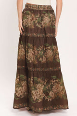 CELEBRITY MOMENT WOVEN MAXI SKIRT - Flying Tomato - Flyclothing LLC