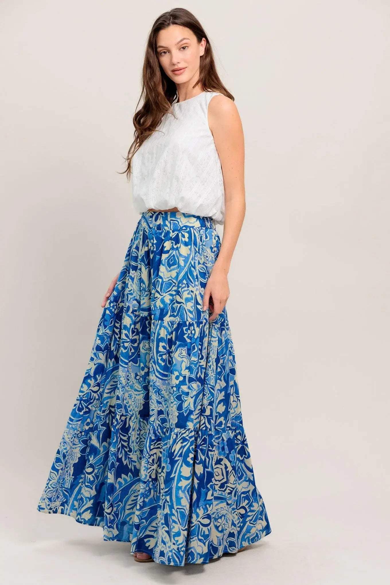 SO READY FOR A GETAWAY MAXI SKIRT - Flying Tomato - Flyclothing LLC