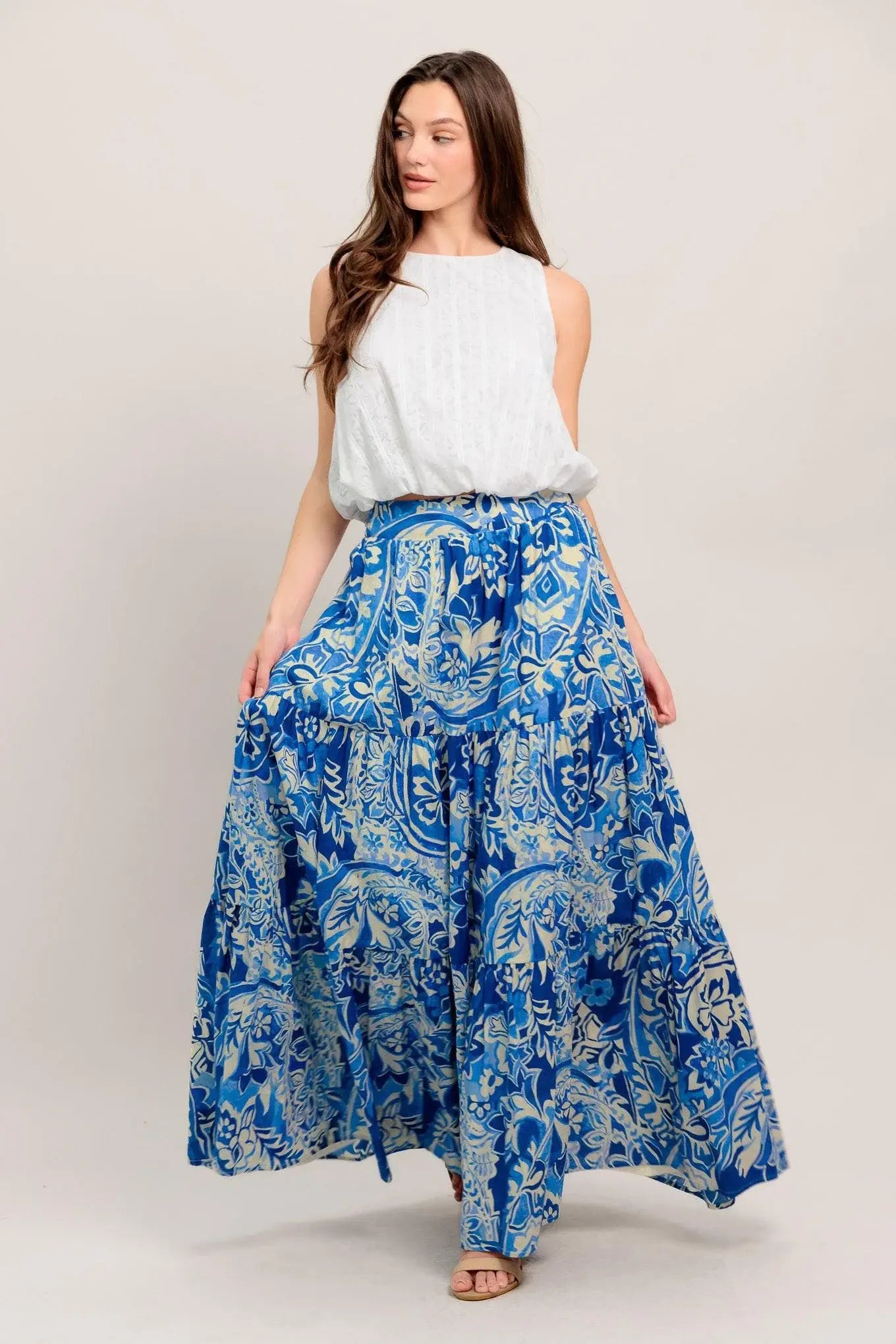 SO READY FOR A GETAWAY MAXI SKIRT - Flying Tomato - Flyclothing LLC