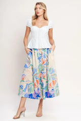 MADE FOR DAYDREAMS WOVEN FULL SKIRT - Flying Tomato - Flyclothing LLC