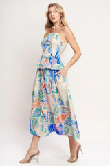 MADE FOR DAYDREAMS WOVEN FULL SKIRT - Flying Tomato - Flyclothing LLC