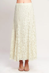 BALLET MUSE WOVEN LACE SKIRT - Flying Tomato - Flyclothing LLC