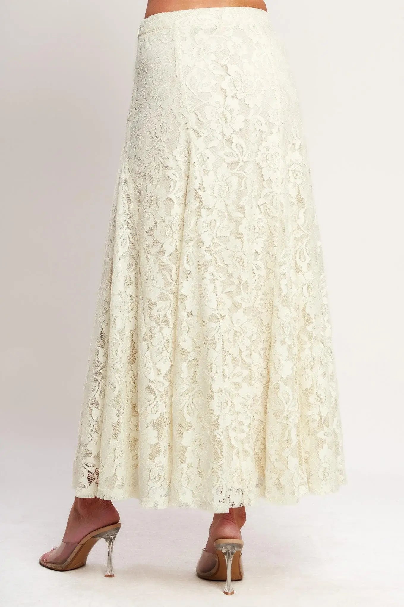 BALLET MUSE WOVEN LACE SKIRT - Flying Tomato - Flyclothing LLC
