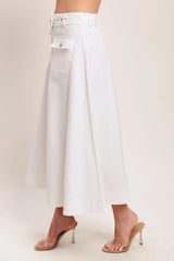 EASY WEAR WESTERN WOVEN MIDI SKIRT - Flying Tomato - Flyclothing LLC