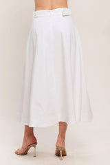 EASY WEAR WESTERN WOVEN MIDI SKIRT - Flying Tomato - Flyclothing LLC
