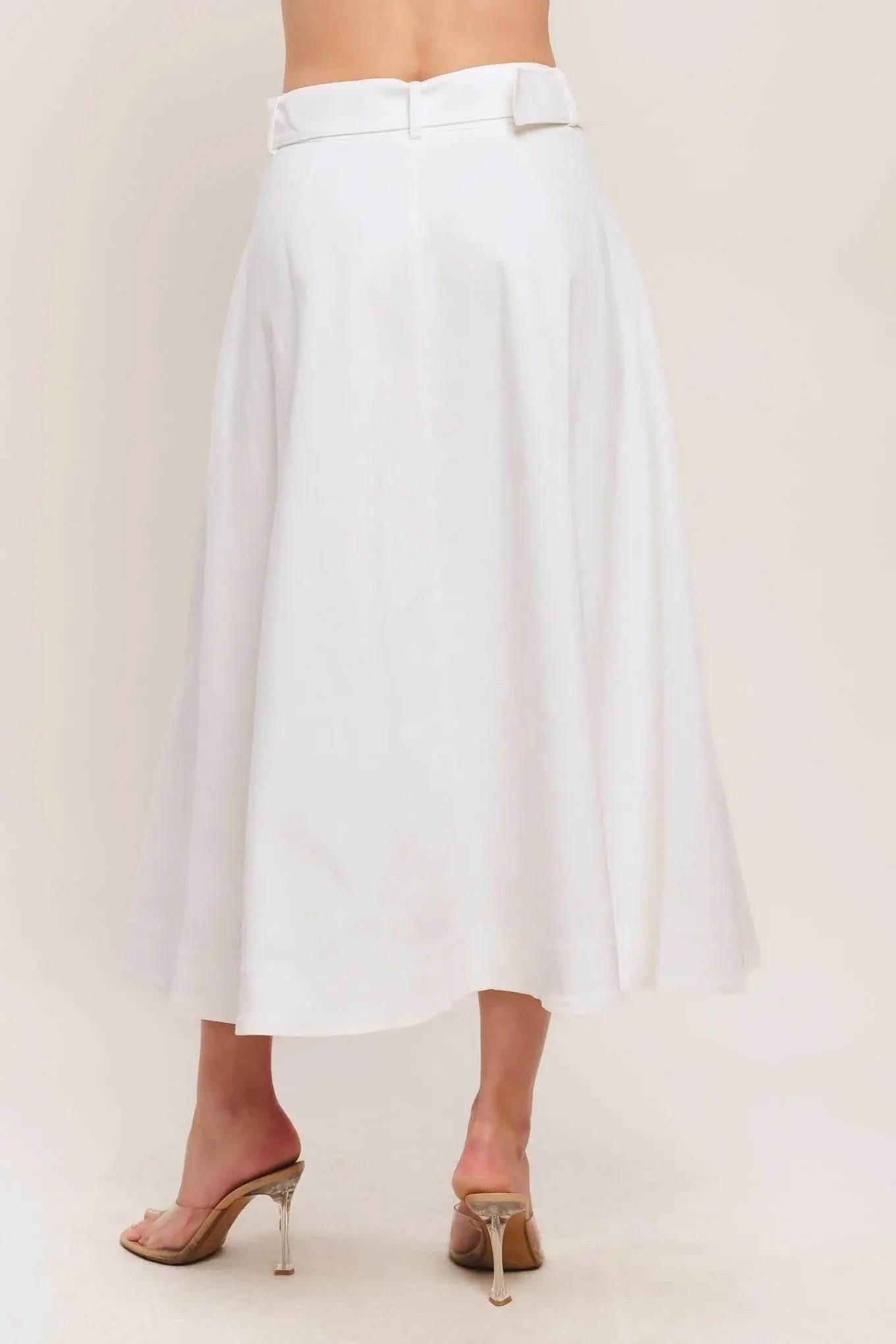 EASY WEAR WESTERN WOVEN MIDI SKIRT - Flying Tomato - Flyclothing LLC