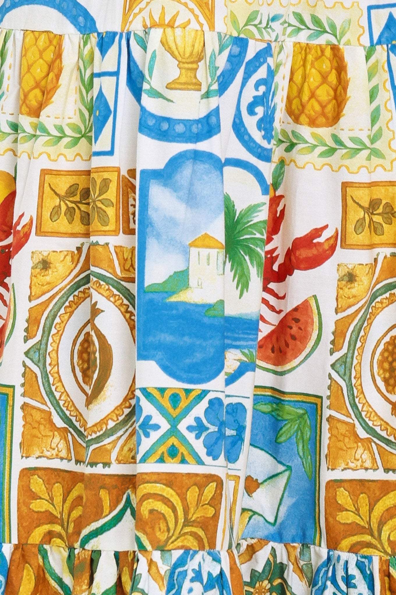SICILIAN SUMMER WOVEN MAXI SKIRT - Flying Tomato - Flyclothing LLC