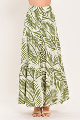COASTAL CANOPY WOVEN MAXI SKIRT
