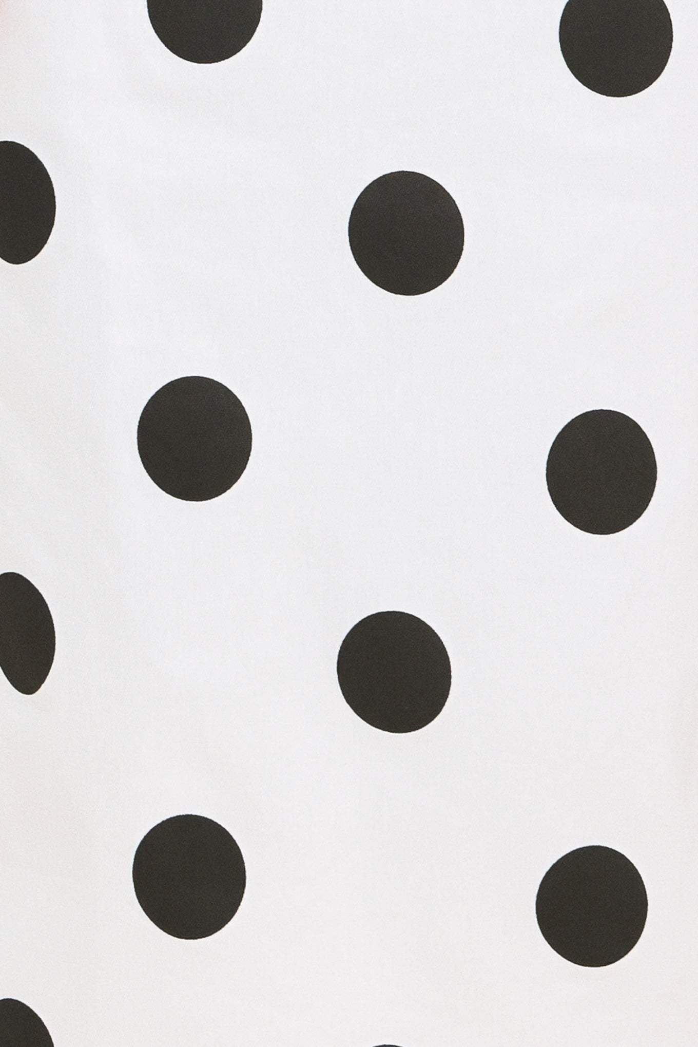 RETRO POLKA DOT WOVEN MIDI PENCIL SKIRT