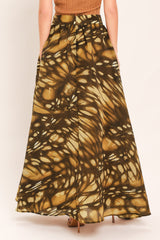 AMBERWING REVERIE WOVEN FULL MAXI SKIRT