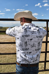 Baha Ranch Ranch Life Unisex Western Button Up Shirt