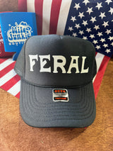 Feral Trucker Hat - Wild Junkie - Flyclothing LLC