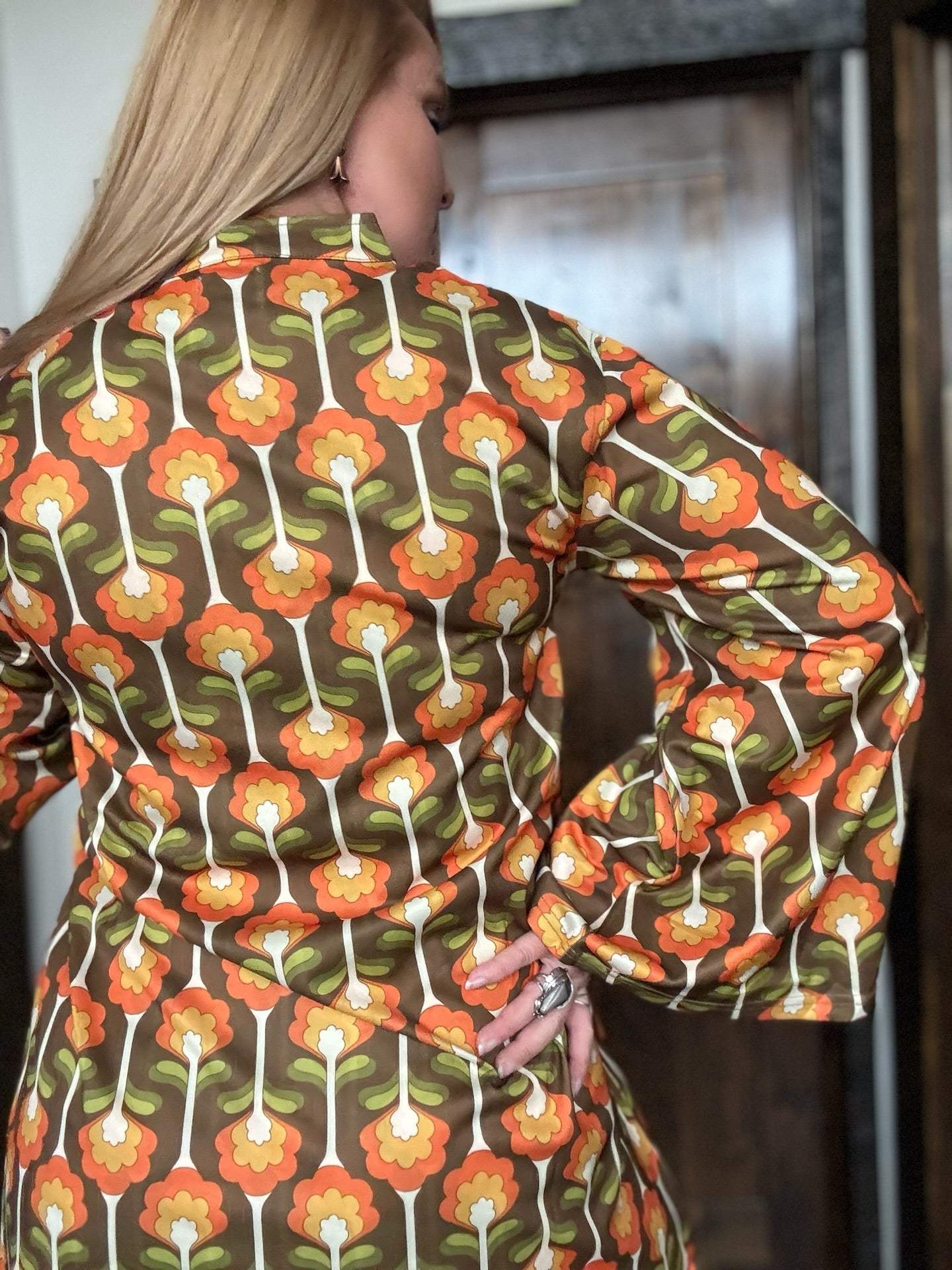 Cradle of Love Woman Retro Tulip Dress - Lil Bee's Bohemian - Flyclothing LLC