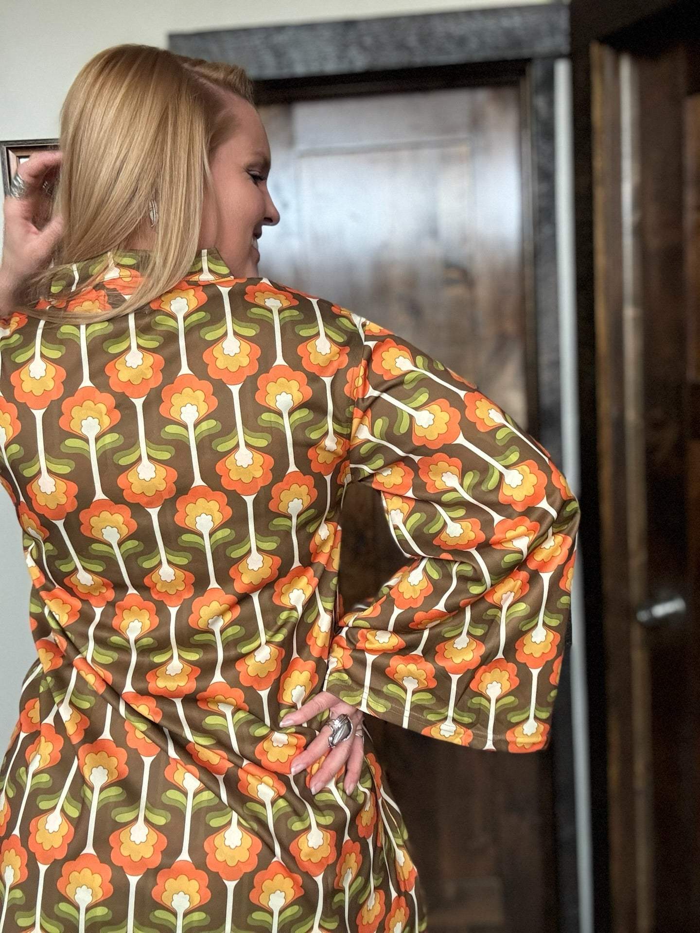 Cradle of Love Woman Retro Tulip Dress - Lil Bee's Bohemian - Flyclothing LLC