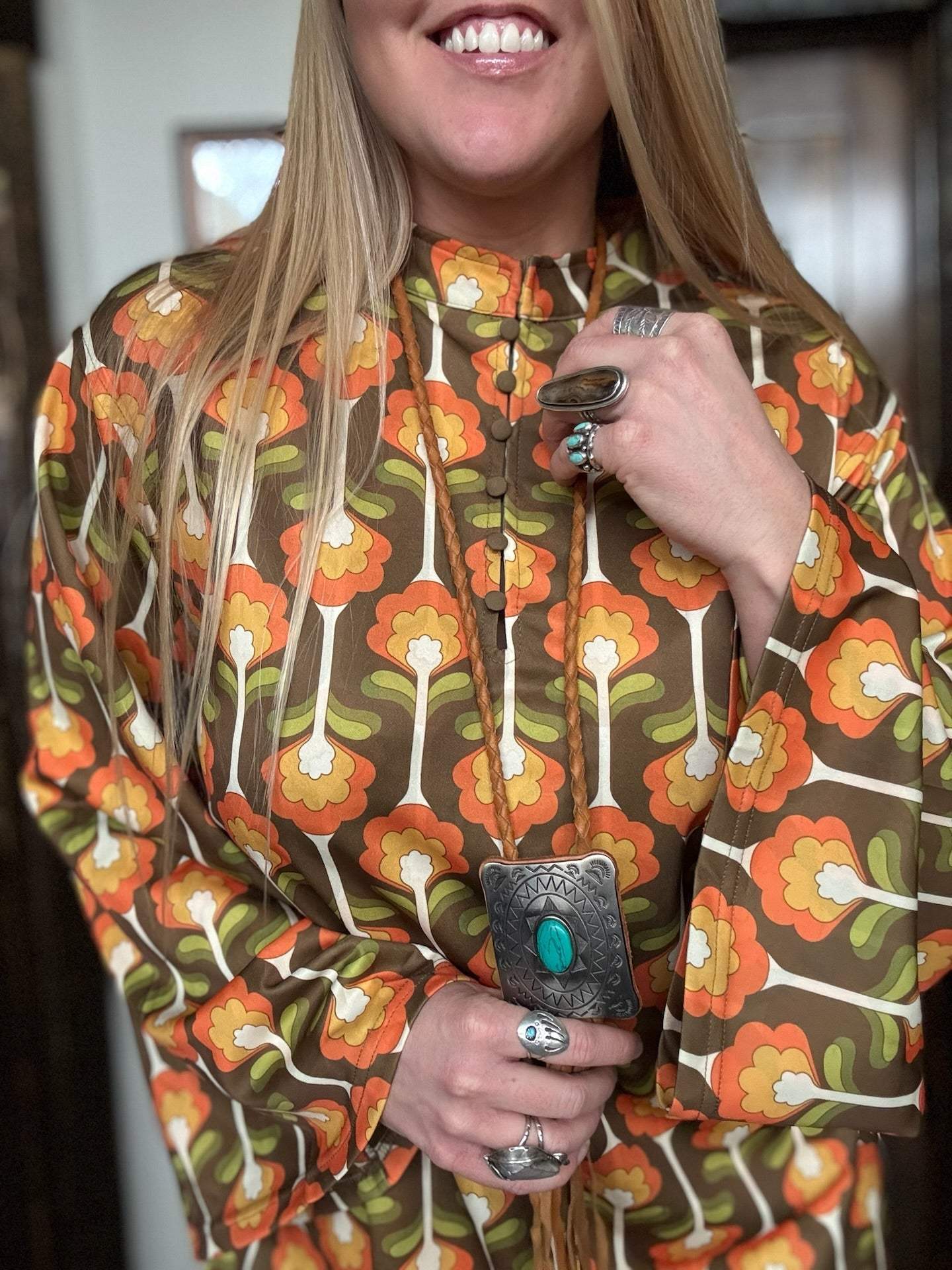Cradle of Love Woman Retro Tulip Dress - Lil Bee's Bohemian - Flyclothing LLC