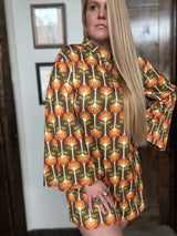 Cradle of Love Woman Retro Tulip Dress - Lil Bee's Bohemian - Flyclothing LLC